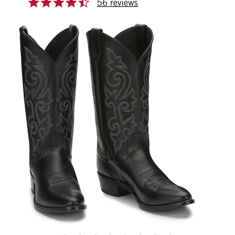 Justin buck 13” cowboy boots 6